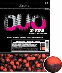 LK Baits Boilie DUO X-Tra Sea Food/Compot NHDC