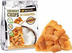 Mixit kokosové chipsy 60 g, karamel