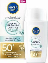 NIVEA Sun Pleťový krém Specialist Derma Skin Clear SPF50+ 40 ml