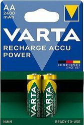 VARTA nabíjateľná batéria Recharge Accu Power AA 2400 mAh R2U 2 ks