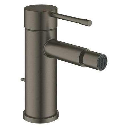 Bidetová batéria Grohe Essence s výpusťou Brushed Hard Graphite 32935AL1