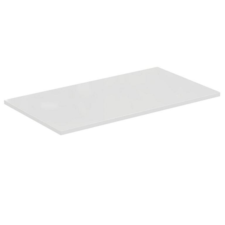 Doska pod umývadlo Ideal Standard Connect Air 80,4x44,2x1,8 cm v kombinácii hnedá mat / biela mat E0849VY