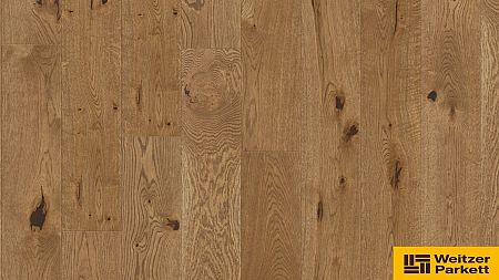 Drevená lakovaná podlaha Weitzer Parkett Oak Mandel 11mm 62617