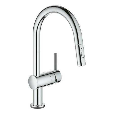 Drezová batéria Grohe Minta Touch s vyťahovacou sprškou chróm 31358002