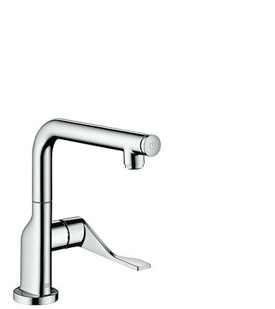 Drezová batéria Hansgrohe Axor Citterio s otočným ramienkom vzhľad nerezu 39860800