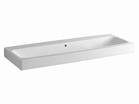 Geberit Icon Umývadlo 120 x 48,5 cm, bez otvoru pre batériu 124025000