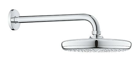 Hlavová sprcha Grohe New Tempesta Classic vrátane sprchového ramená chróm 26411000