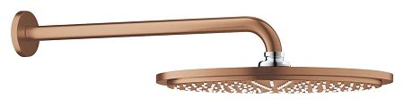 Hlavová sprcha Grohe Rainshower Cosmopolitan Metal vrátane sprchového ramená Brushed Warm Sunset 26066DL0