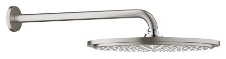 Hlavová sprcha Grohe Rainshower Cosmopolitan Metal vrátane sprchového ramená supersteel 26066DC0