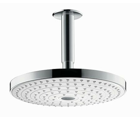 Hlavová sprcha Hansgrohe Raindance Select vrátane sprchového ramená biela/chróm 26467400