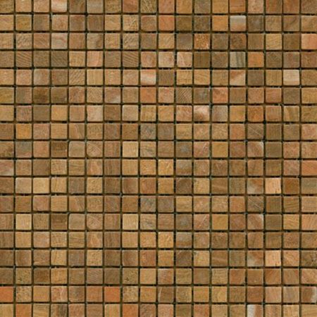 Kamenná mozaika Premium Mosaic Stone oranžová 30x30 cm mat STMOS15ORW