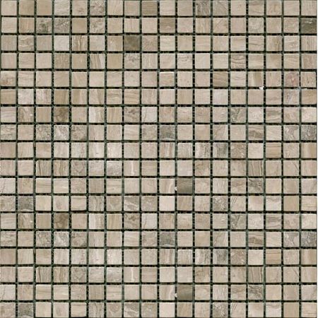 Kamenná mozaika Premium Mosaic Stone šedá 30x30 cm mat STMOS15GYW