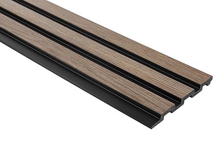 Obkladová lamela Fineza Slat Medium Grey oak 270x12 cm SLAT02GO