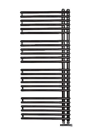 Radiátor kombinovaný Anima Henrik 113x60 cm antracit SIKOHTO6001200A