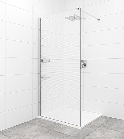 Sprchová zástena Walk-in 110 cm SAT SATBWI110MRPRDOPL