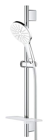 Sprchový set Grohe RAINSHOWER SmartActive na stenu s poličkou mesačný biela 26577LS0