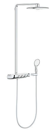 Sprchový systém Grohe Rainshower SmartControl s termostatickou batériou Moon White, Yang White 26250LS0