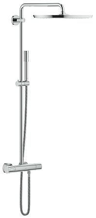 Sprchový systém Grohe Rainshower System s termostatickou batériou chróm 27174001