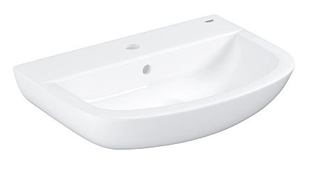 Umývadlo Grohe Bau Ceramic 55,3x38,6 cm alpská biela otvor pre batériu uprostred 39440000