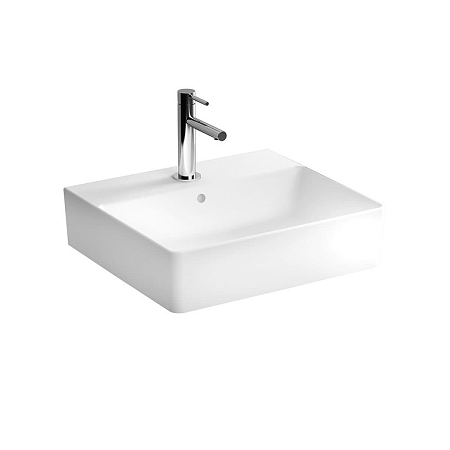 Umývadlo VitrA Nuo 50x44 cm s otvorom uprostred 7431-003-0001