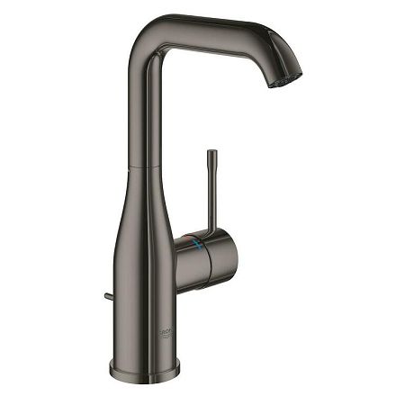 Vysoká umývadlová batéria Grohe Essence New s otočným ramienkom Hard Graphite 32628A01