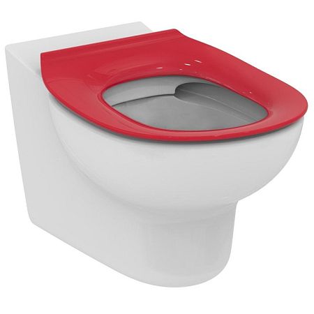 Wc doska Ideal Standard Contour 21 z duroplastu v bielej farbe S4545GQ