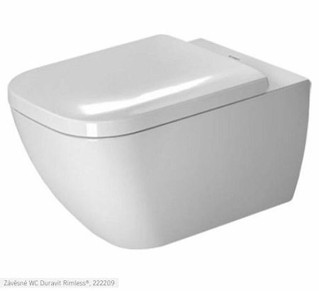 Wc závesné Duravit Happy D.2 zadný odpad 2222092000