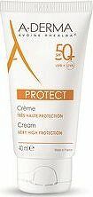 A-DERMA PROTECT Krém pre normálnu až suchú pleť SPF50+ 40 ml