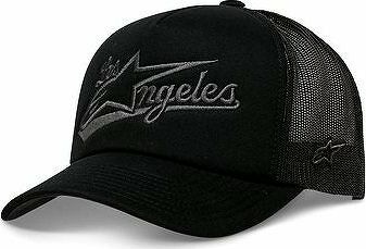 Alpinestars Los Angeles Foam Trucker Hat čierna/sivá