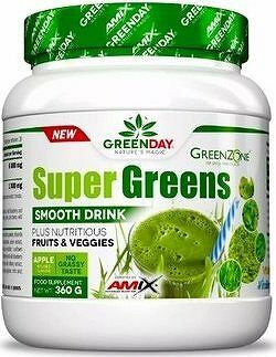 Amix Nutrition SuperGreens Drink, 360 g, apple