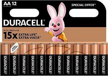 Duracell Basic alkalická batéria 12 ks (AA)