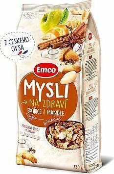 Emco Mysli chrumkavé – škorica a mandle 750 g