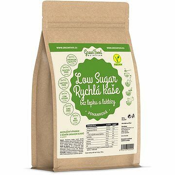 GreenFood Nutrition Low Carb Rýchla kaša pohánková, 500 g