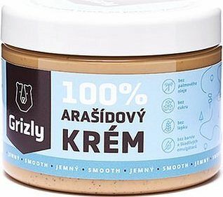 GRIZLY 100 % Arašidové maslo jemné 500 g