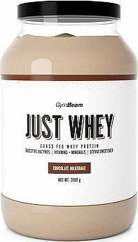 GymBeam Proteín Just Whey 2000 g, chocolate milkshake