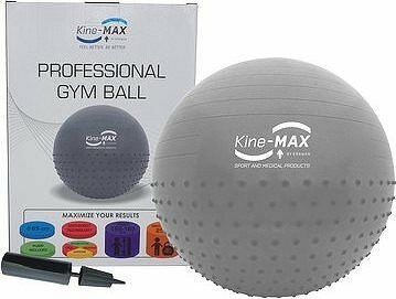 Kine-MAX Professional GYM Ball – strieborná