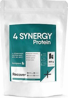 KOMPAVA 4 Synergy Protein 500 g, vanilka