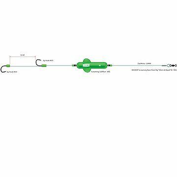 MADCAT Screaming Basic River Rig „Worm & Squid
