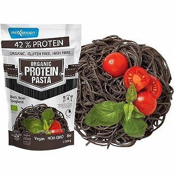 MAX SPORT ORGANIC PASTA čierne špagety