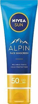 NIVEA SUN Alpin Face Sunscreen SPF 50, 50 ml