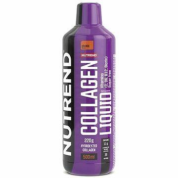 Nutrend Collagen Liquid 500 ml, pomaranč