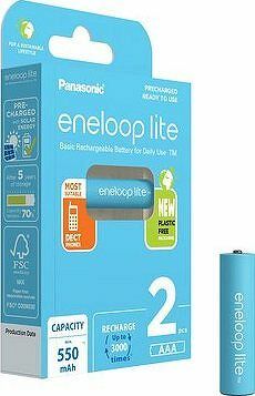 Panasonic eneloop HR03 AAA 4LCCE/2BE LITE N