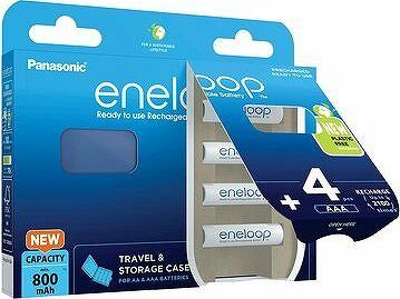 Panasonic eneloop HR03 AAA 4MCCE/4BE CASE N