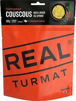 REAL TURMAT Couscous with lentils and spinach (vegan) 500 g