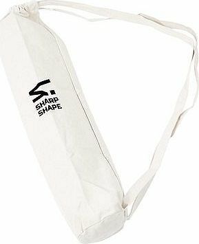 Sharp Shape Canvas Yoga bag white