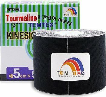 Temtex tape Tourmaline čierny 5 cm