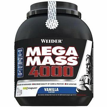 Weider Mega Mass 4000, 3000 g, chocolate